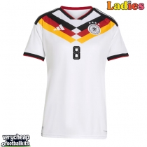 Germany Leon Goretzka #8 Replica Home Shirt Ladies World Cup 2026 Short Sleeve